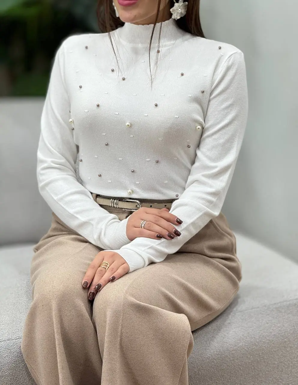 بافت گپ ترک مرواریدی دلارا